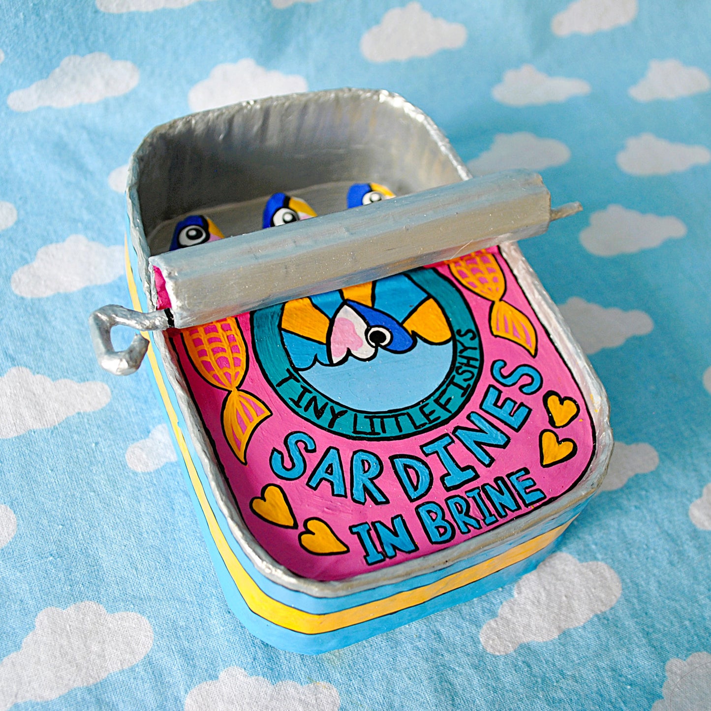 Sardine Tin tiny little fishys