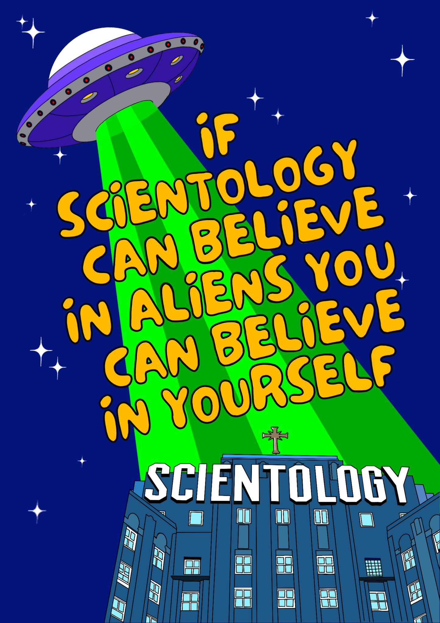 Alien Greeting Card