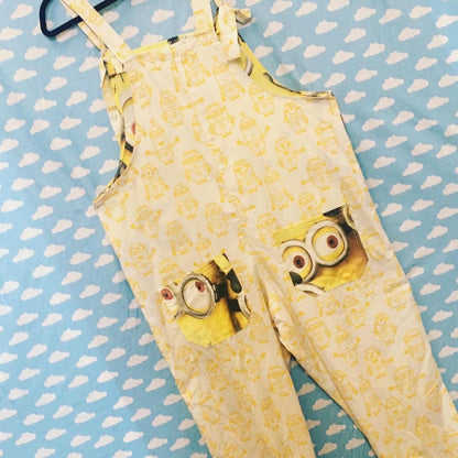 Minions dungarees size X Large