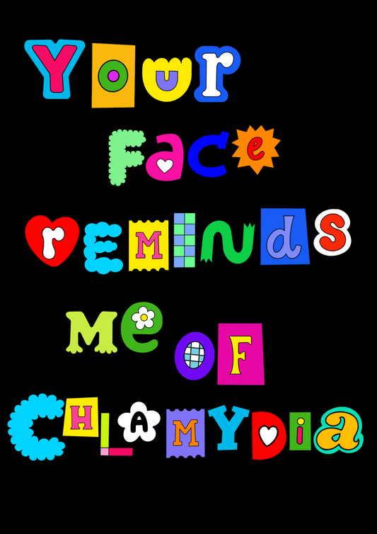 Your face Greeting Card