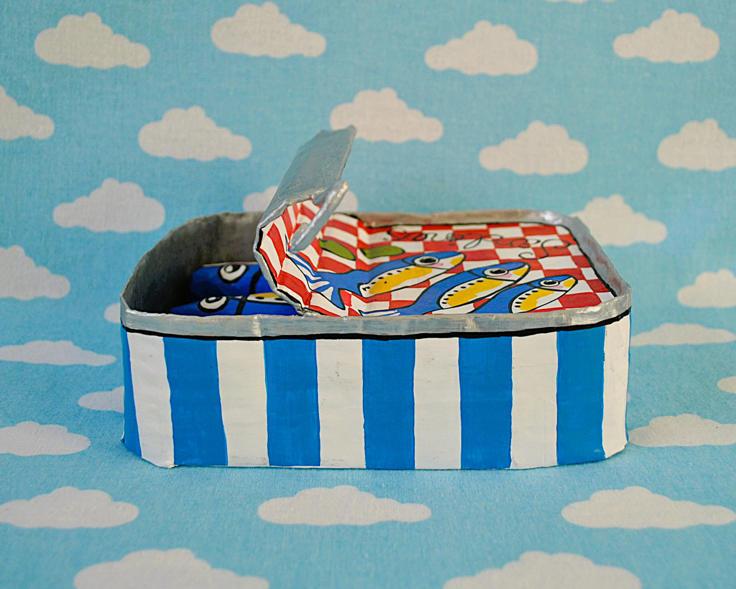 Sardine Tin Boat Olive