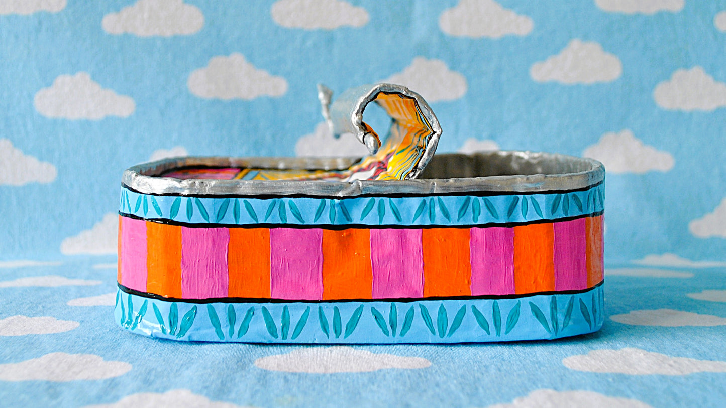 Sardine Tin Art Deco