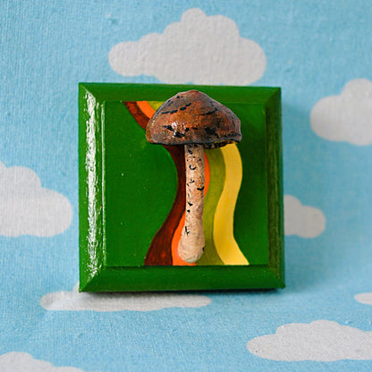 Tiny Mushroom on 60s Green
