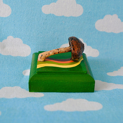 Tiny Mushroom on 60s Green