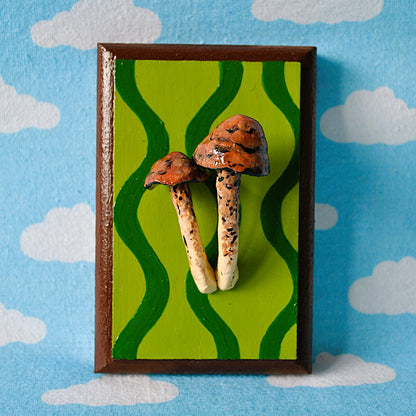 Double Brown Mushroom Small