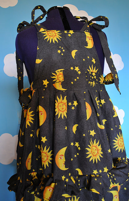 Sun and Moon Celestial Dress Ready to ship size XL