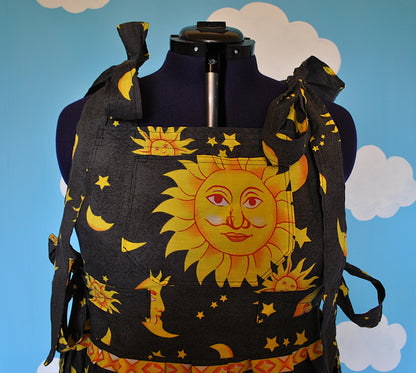 Mini Sun and Moon Celestial Dress Ready to ship size XXL