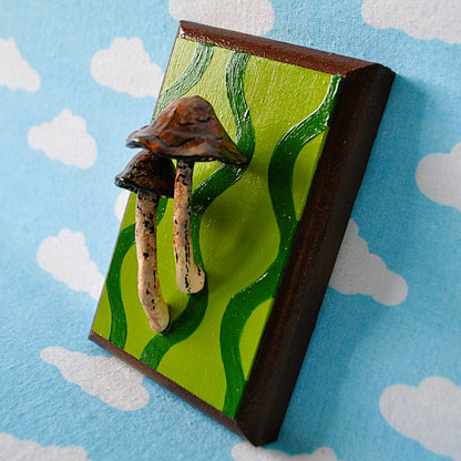 Double Brown Mushroom Small