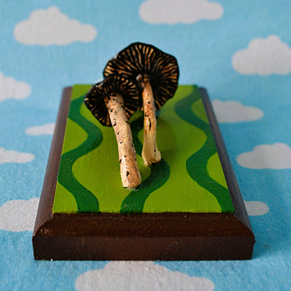 Double Brown Mushroom Small
