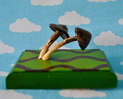 Double Brown Mushroom