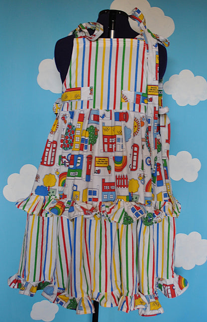 Little town Dress Ready to ship size XL