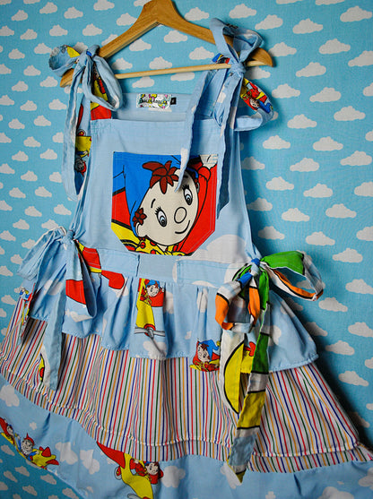 Noddy Mini Pinafore dress Ready to ship size 12-16