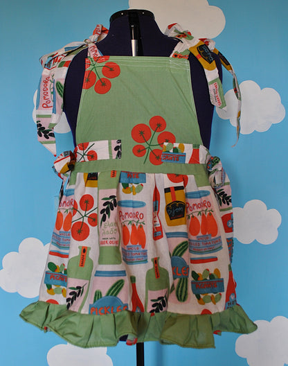 Mini Condiment Dress Ready to ship size XXL