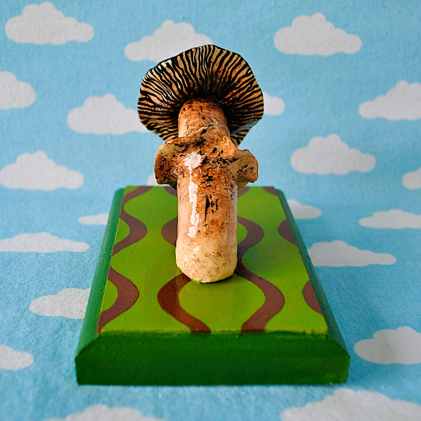 Red cap mushroom