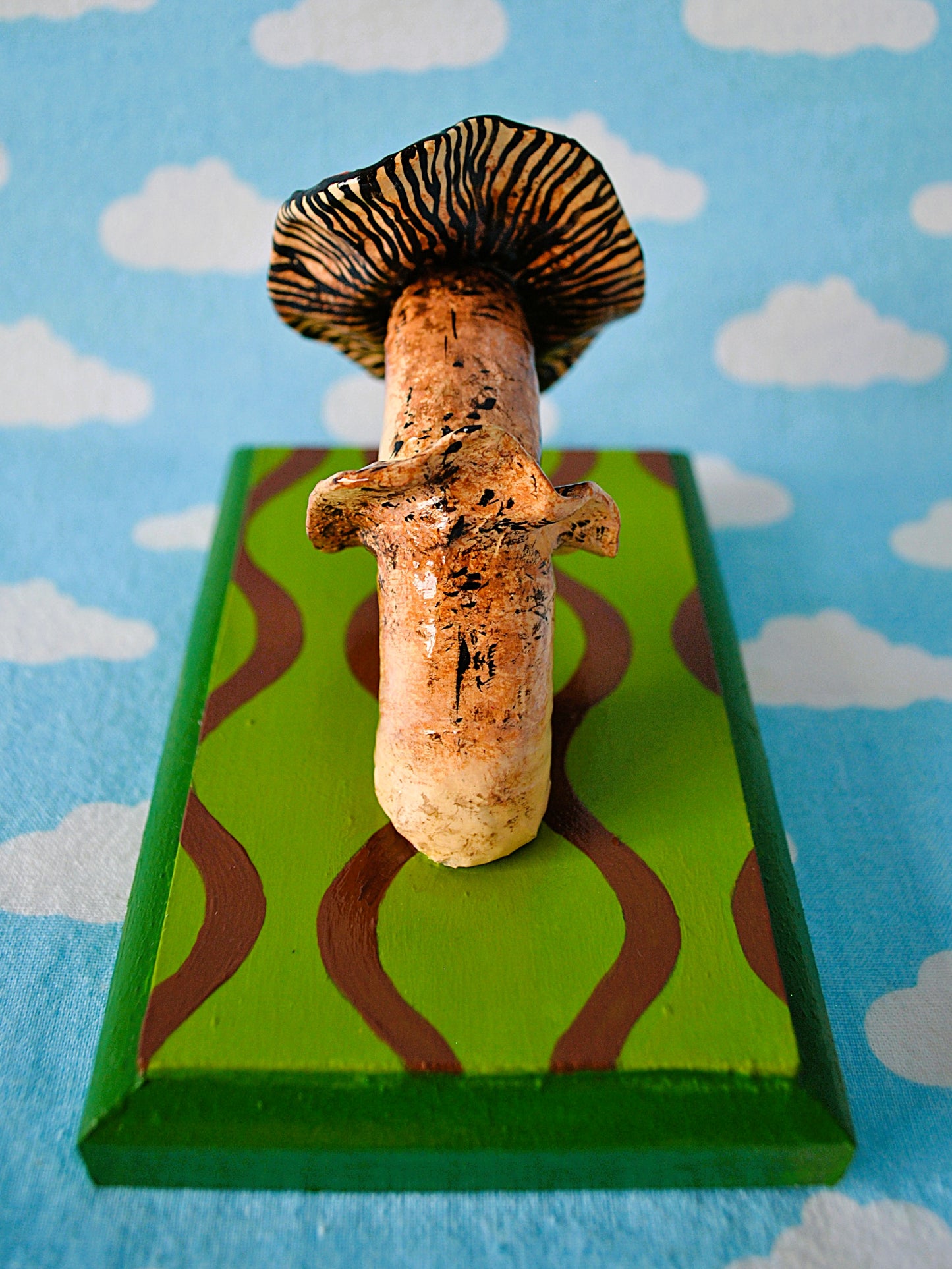 Red cap mushroom