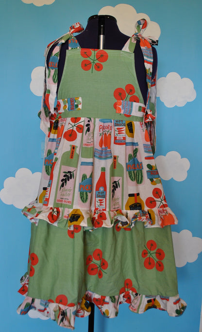 Condiment Dress Ready to ship size XL