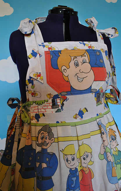 Fireman Sam Dress Ready to ship size XXL