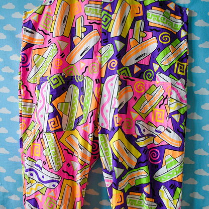 1980s Neon Dungarees Made to Measure