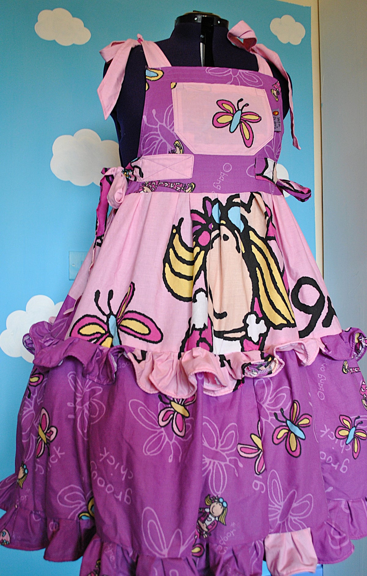 Groovy Chick Dress Ready to ship size XL