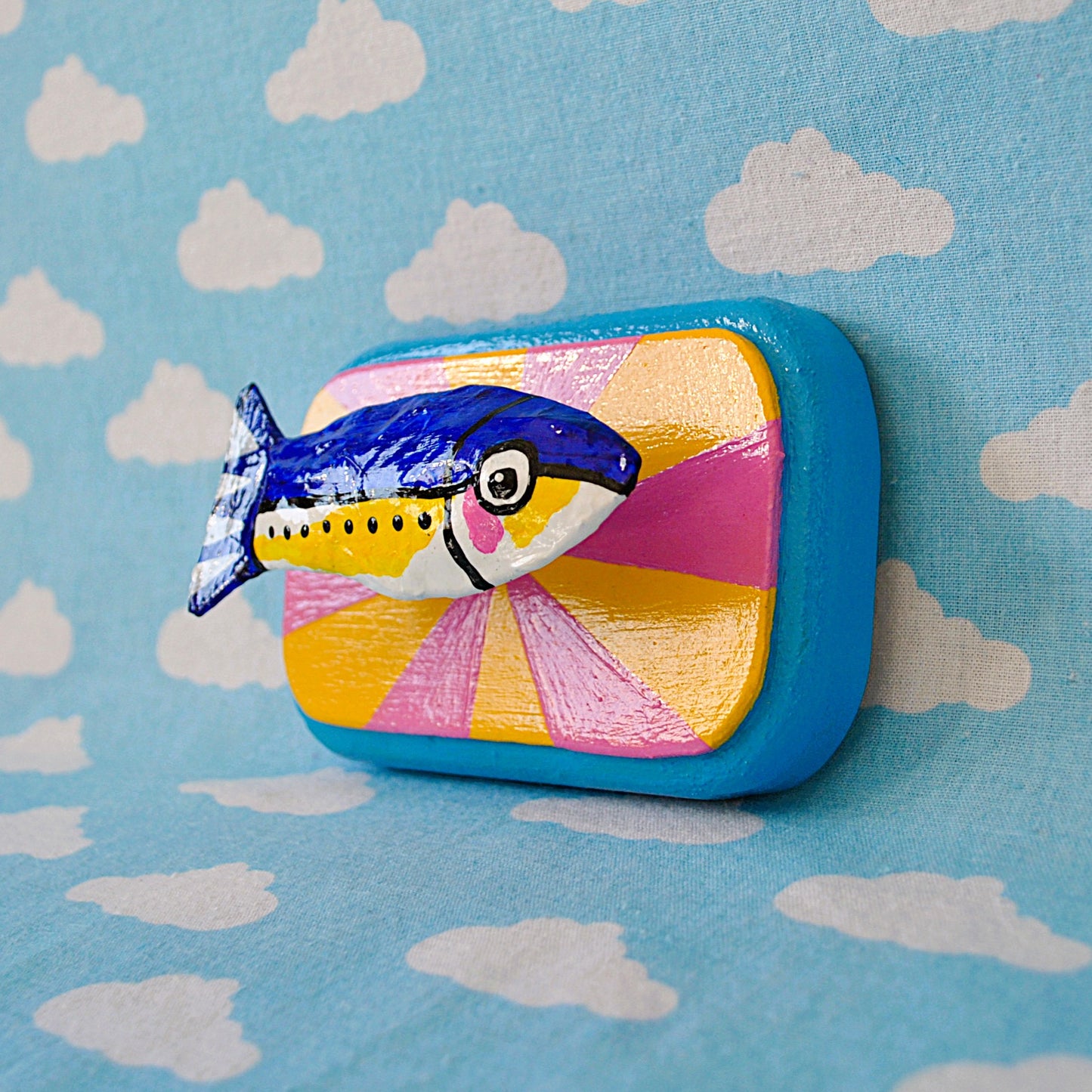 Sardine on Pink and Yellow Sunset