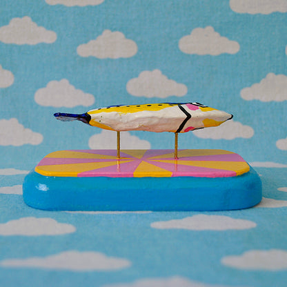 Sardine on Pink and Yellow Sunset
