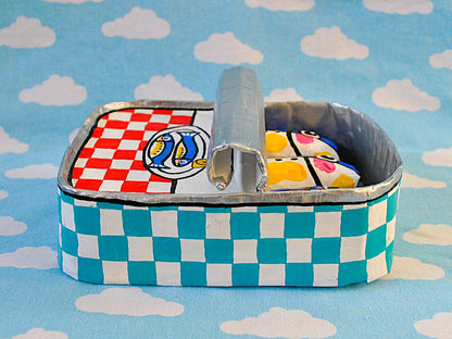 Sardines Tin on a table