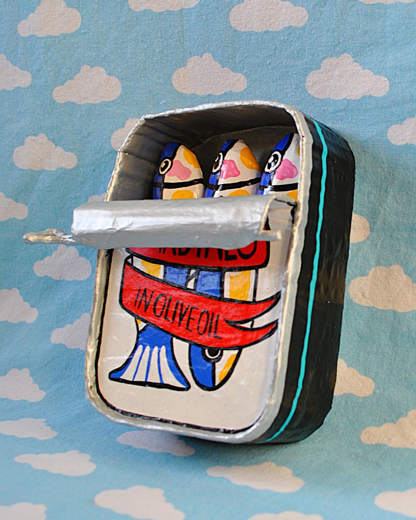 Sardines Tin Tattoo