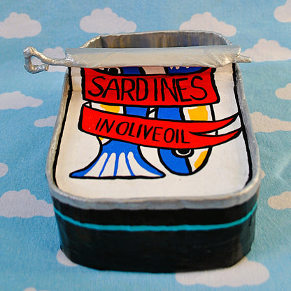 Sardines Tin Tattoo