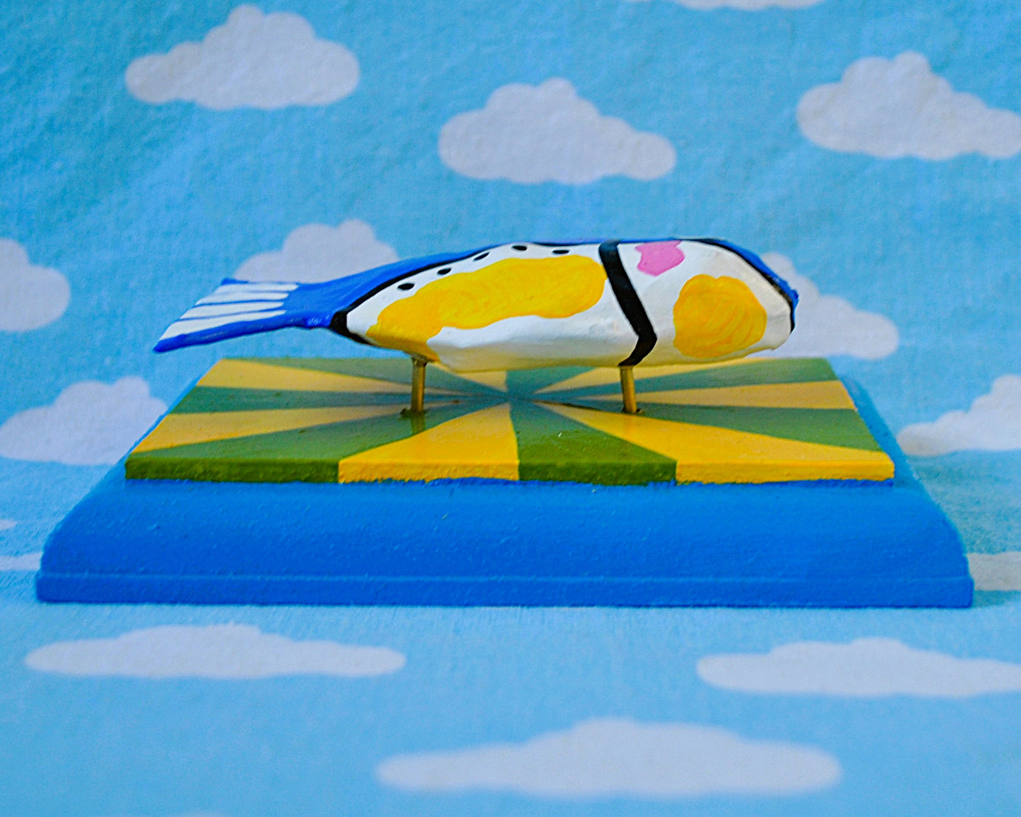 Sardine on Green and Yellow