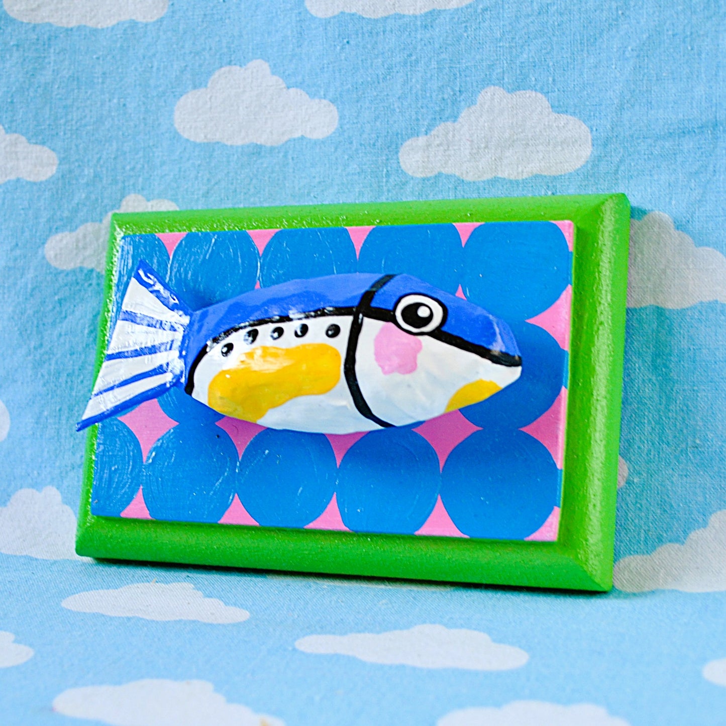 Sardine on Blue circles