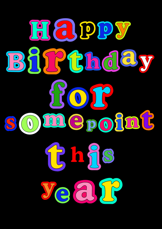 Birthday Greeting Card
