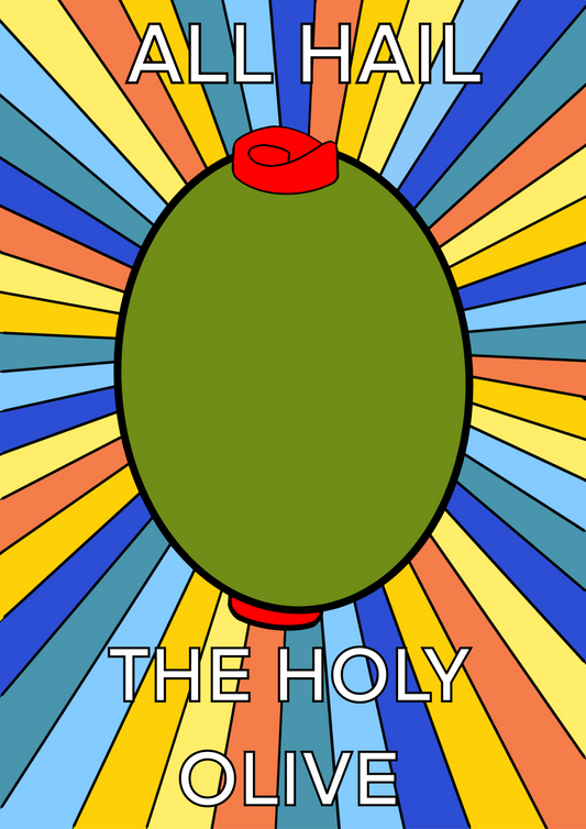 Olive Greeting Card