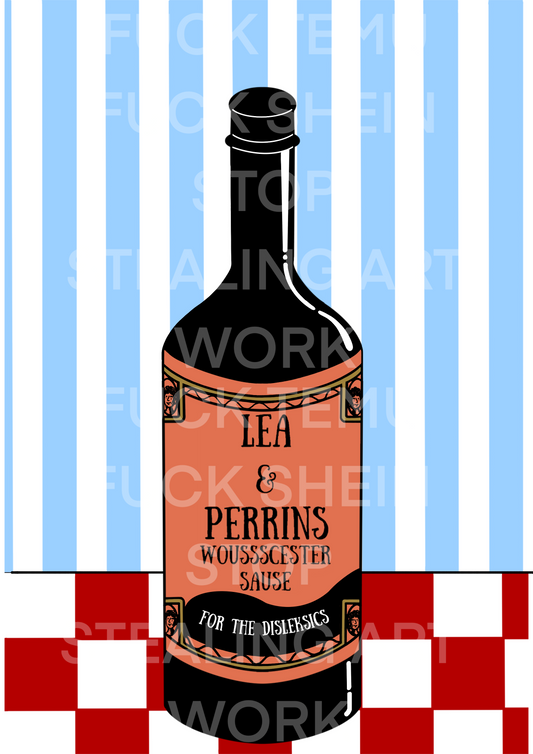 Lea & Perrins Art Print