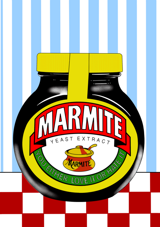 Marmite Art Print