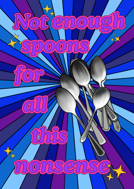 Spoons Greeting Card