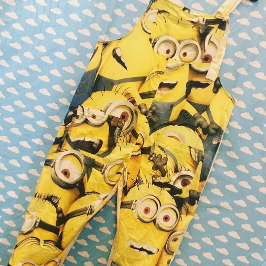 Minions dungarees size X Large