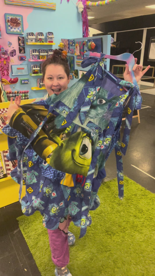 Monsters Inc Dress Ready to ship size XXL